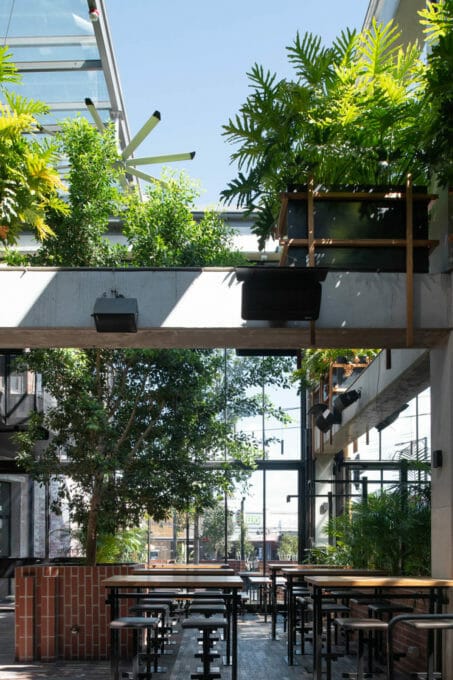 Industrial Design Custom sliding roof Custom architecture Old and New Architecture Tilt Industrial Design Village Belle St Kilda Melbourne Architecture