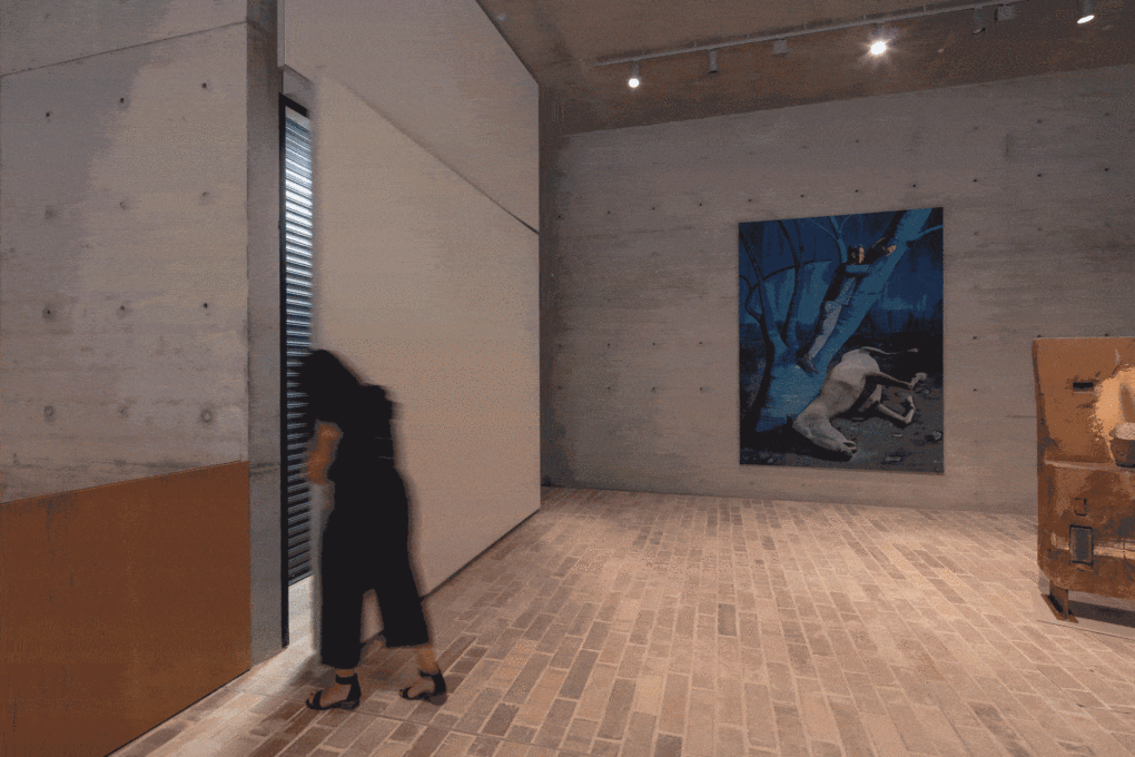 Art-Hanging-Door-Large-Scale-Custom-Designed-Feature-Wall-Pivot-Door