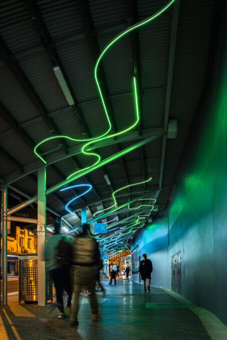Interwoven Public Artwork Ormonde Parade4 | Tilt Industrial Design