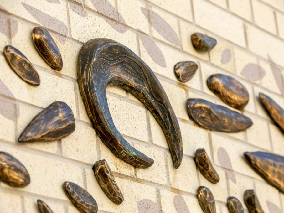 Heffron Centre Bronze Sculptures by Tilt Industrial Design
