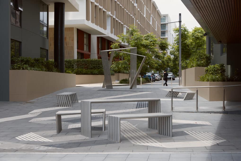 Public art, Nadia Odlum. Tilt Industrial Design. Culture. Liveability. Placemaking.