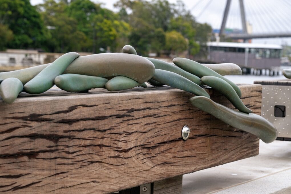 'The Call of Ngura (Country)' by Leanne Tobin.