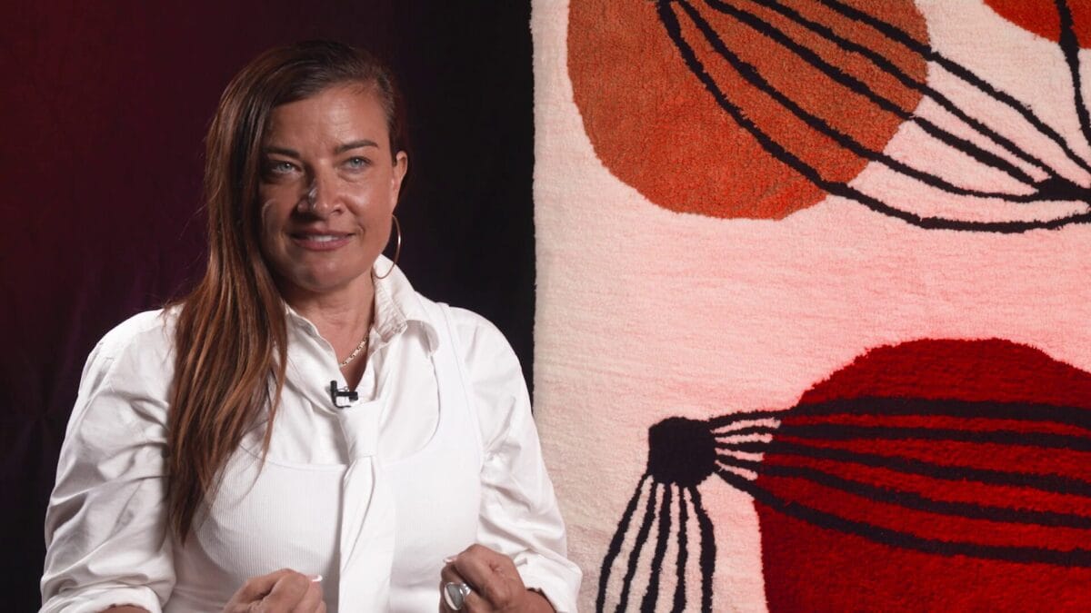 Alison Page discussing her House of Blak inspiration with Tilt Industrial Design