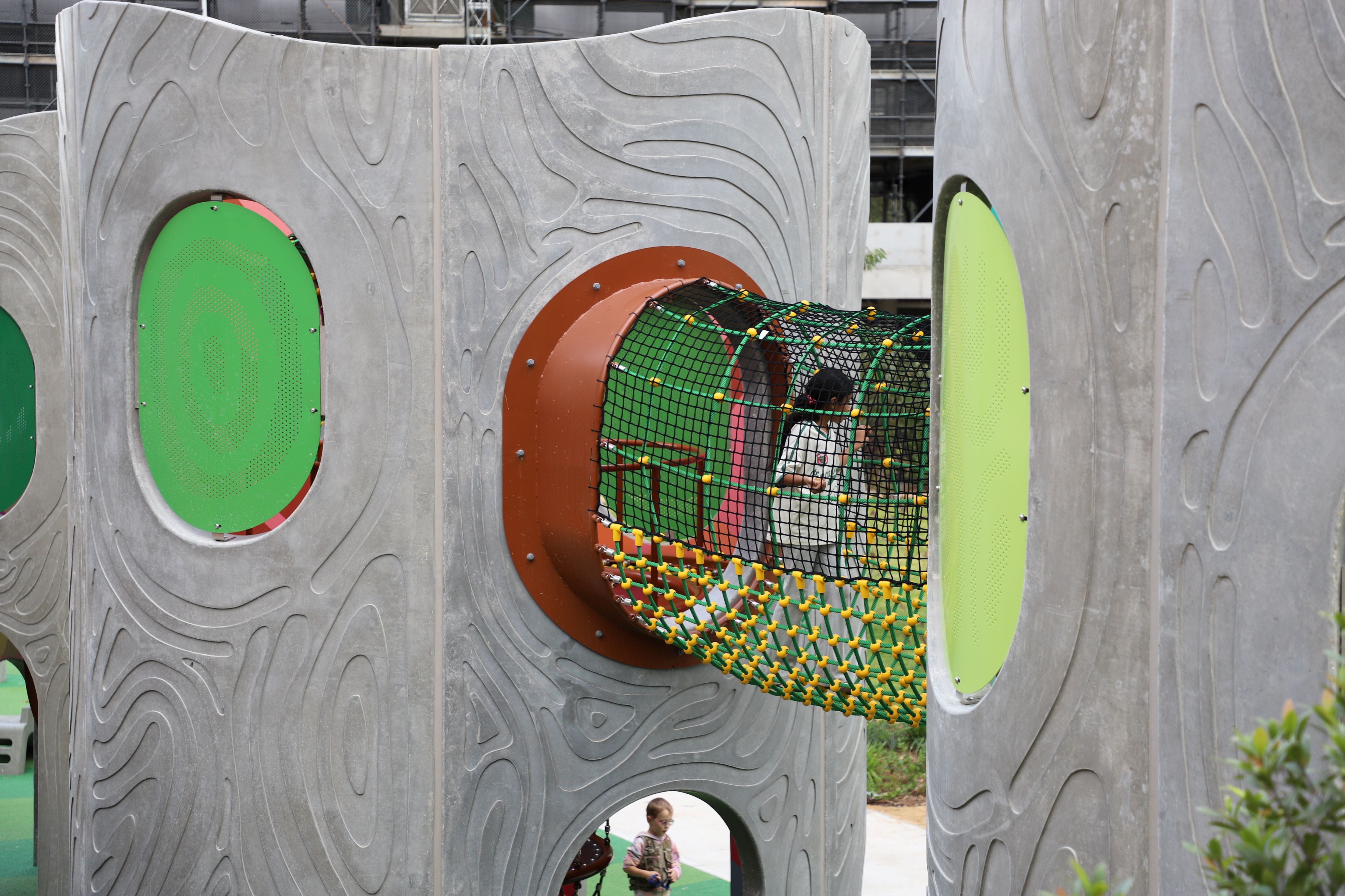 Midtown MacPark playground, playground design