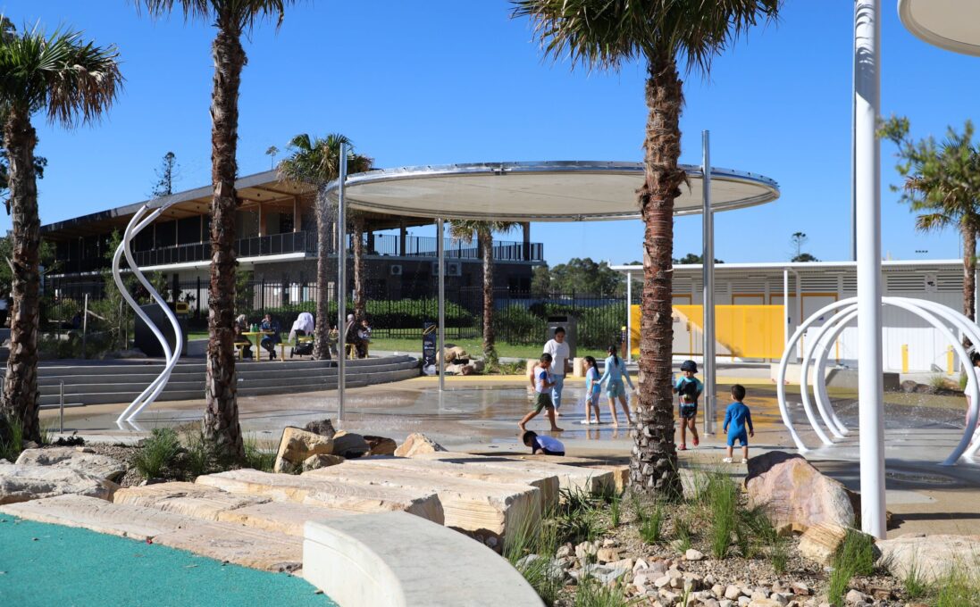 Granville Park with halo water ring by Tilt Industrial Design